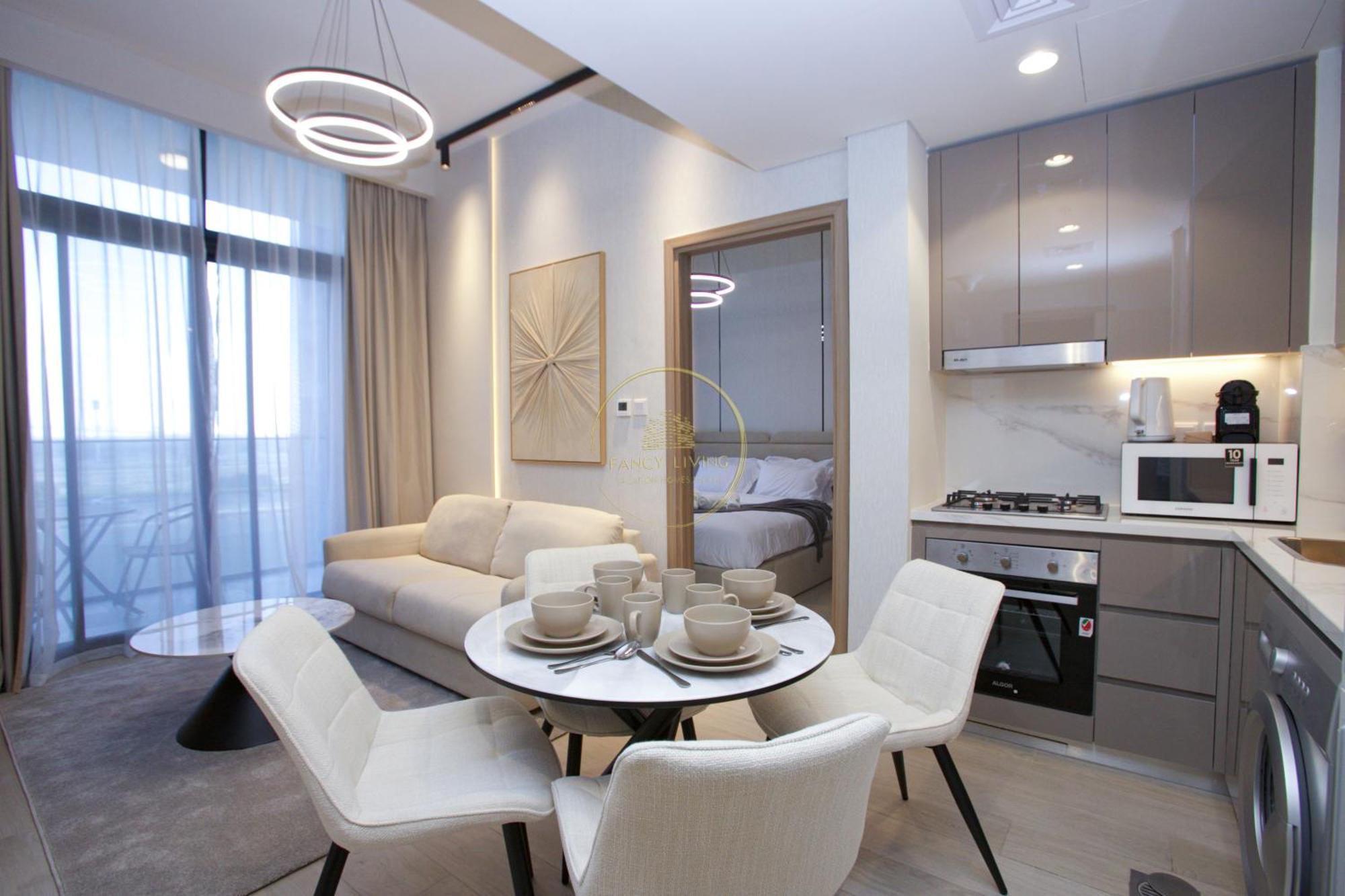 Apartamento Azizi Riviera 46-431 Dubái Exterior foto