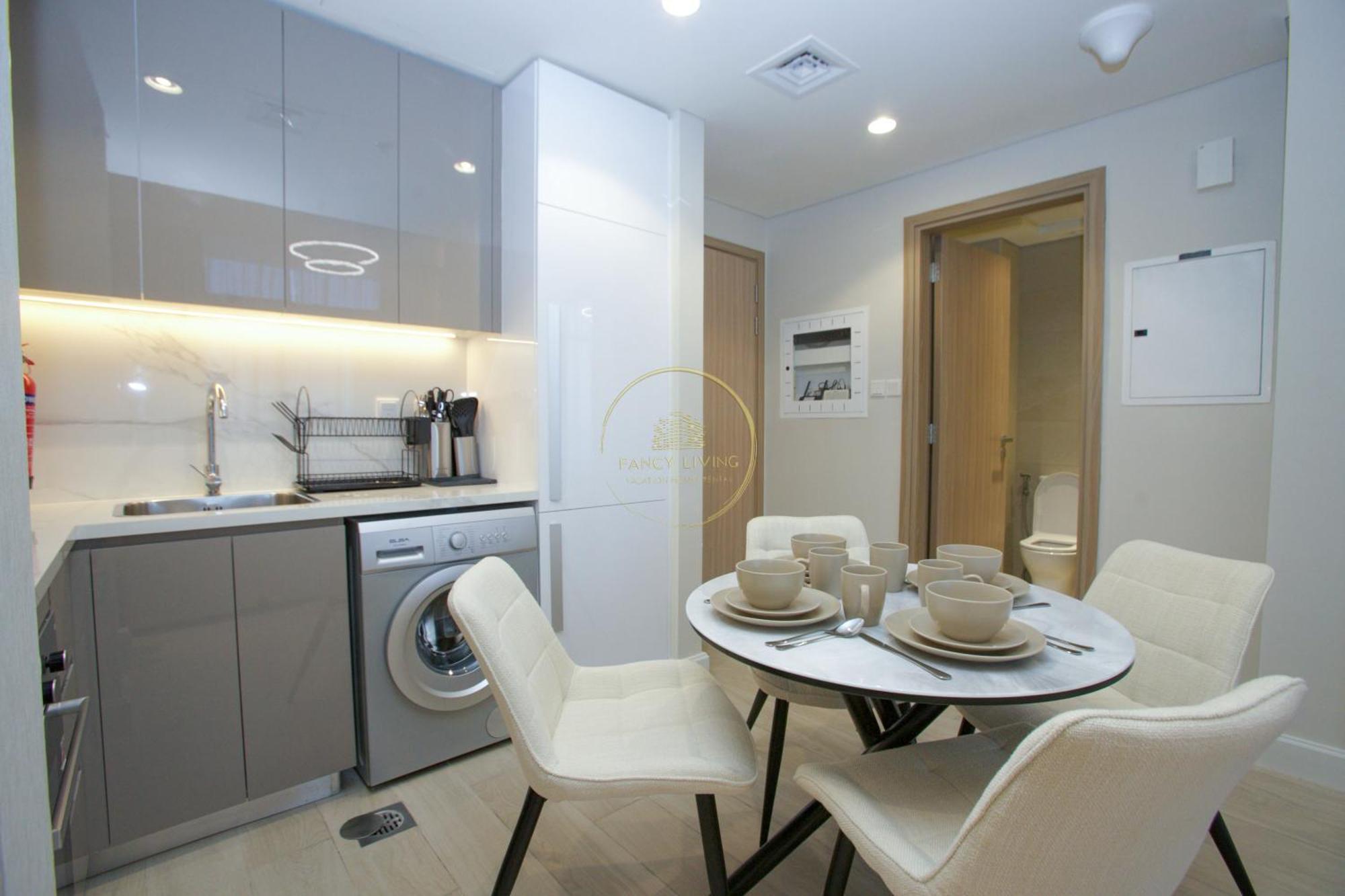 Apartamento Azizi Riviera 46-431 Dubái Exterior foto