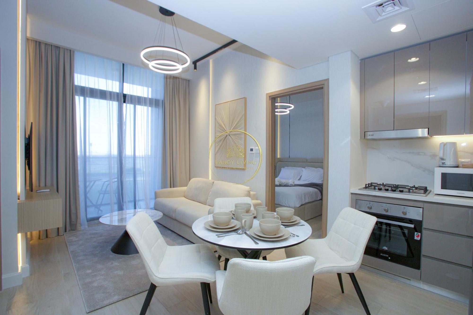 Apartamento Azizi Riviera 46-431 Dubái Exterior foto